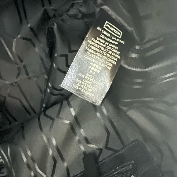 Hunter Wanderer Sherpa Mini Tote Bag White Faux Fur - Picture 12 of 17